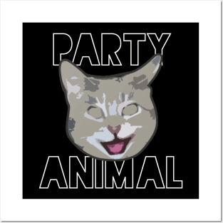 Party Animal Posters and Art